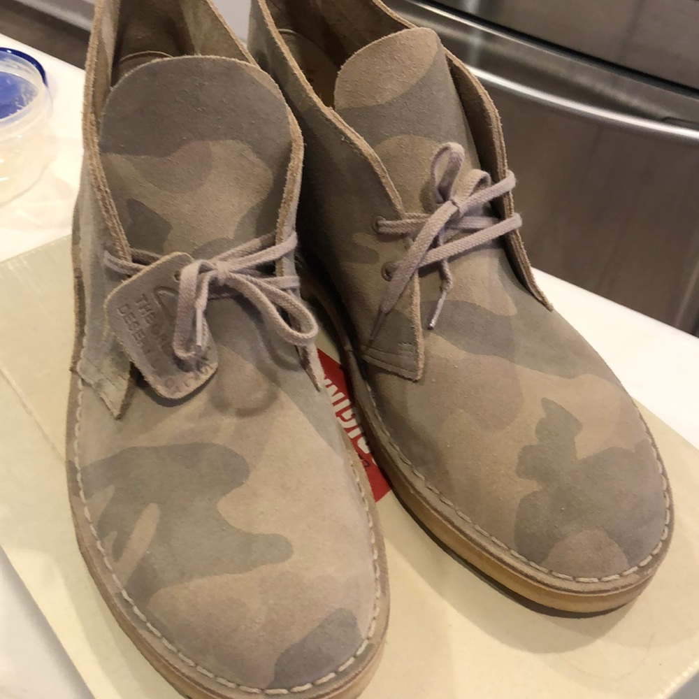 Clark’s Desert Boot Size 12 Sandstone Camo NEW